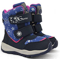 Дитячі зимові термо черевики B&G ZTE22-4/0312. Зимове взуття BG Termo