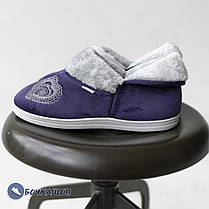 Домашні жіночі тапки на хутрі, фото 5