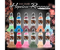 Набор красок World Famous Ink - Sandra Daukshta Hopeless Romance Set - 12x30ml