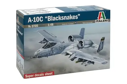 Штурмовик A-10C "Blacksnakes". Модель у масштабі 1/48. ITALERI 2725, фото 1
