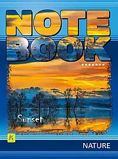 Зошит А-5 64арк. тв.обкл. Коленкор mix, фото 3