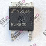Діод RURD620CCS9A UR620C Fairchild Semiconductor корпус TO252, фото 3
