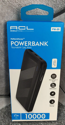 Портативна батарея Power Bank ACL PW-0510000 mAh