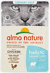 Almo Nature (Альмо Натюр) Cat Urinary Help Chicken вологий корм для котів з профілактикою сечокам'яної хвороби 70 г
