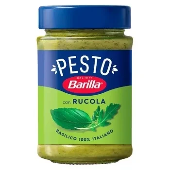 Соус песто Barilla Pesto con Basilico e Rucola з базиліком та руколою без глютену 190г, 12шт/ящ