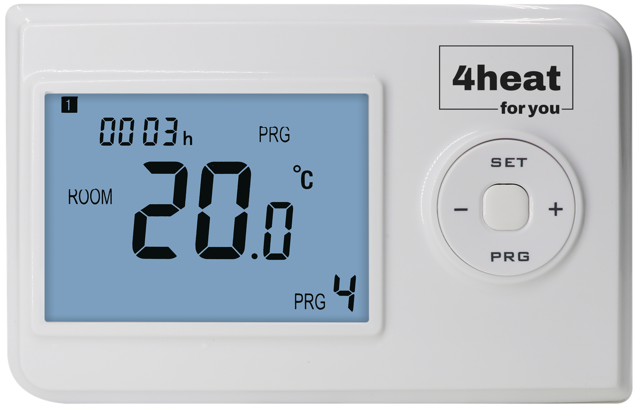 Бездротовий WiFI терморегулятор водяної підлоги 4HEAT WT-02 Sender, фото 1