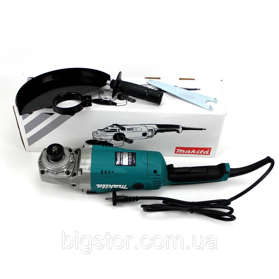 Купити Болгарка Makita GA 9020 (2.2 кВт, Ø230мм) Кутова шліфувальна ...