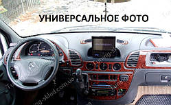 Накладки на торпеду Мітсубісі Каризму (декор на панель Mitsubishi Carisma під алюміній)