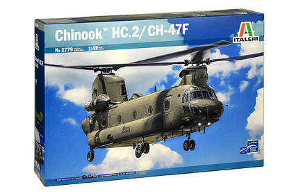 CHINOOK HC.2 CH-47F. Модель вертольота у масштабі 1/48. ITALERI 2779, фото 1