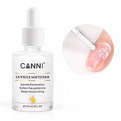 Ремувер для кутикули Canni Cuticle Softener, 15 мл, white