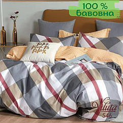 Постільна білизна євро Вілюта / Viluta 546 ev комплект євро Сатин Твіл