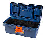 Ящик для інструменту MASTERTOOL 14" (345х170х150 мм) з органайзерами пластикові замки 79-2614, фото 4