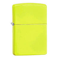 Зажигалка Zippo 28887 Reg Neon Yellow Lighter