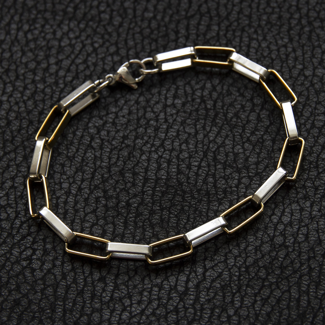 Купить Браслет двухцветный мужской Stainless Steel из медицинской ...