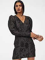 Платье женское футляр h&m 0928516 36 темно-серое