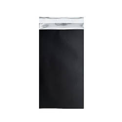 Пакет бандерольний (11*22 см) з металізованого ПЕТ, чорний матовий