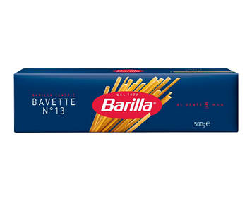Макарони спагетті Barilla Bavette №13 500гр, (24шт/ящ)