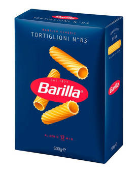 Макарони Barilla Tortiglioni №83 500гр, (12шт/ящ)