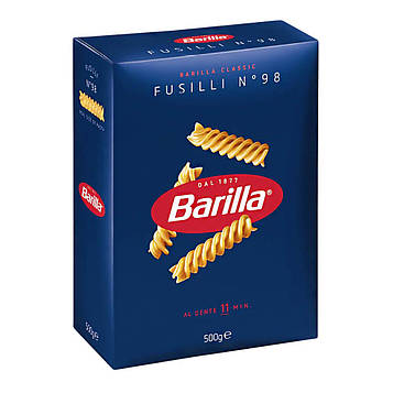 Макарони Barilla Fusilli №98 500гр, (12шт/ящ)