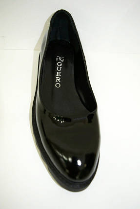 Туфлі лаковані чорні Guero 658 40 розмір, фото 2