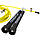 Скакалка швидкісна PowerPlay 4202 Ultra Speed Rope Жовта (2,9m.), фото 3