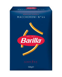 Макарони BARILLA Maccheroni №44 500г, 16шт/ящ