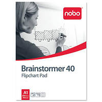 Блокнот для фліпчарту Nobo Brainstormer A1 (40 аркушів)