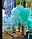 Кольоровий дим Maxsem MA0512 набір Блакитний Бірюзовий Рожевий Фіолетовий Бордовий 60 сек, 5 шт/уп, фото 4