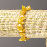 Браслет на гумці Кварц тонований крихта d-6 (+-)мм купити біжутерію дешево гуртом в інтернеті