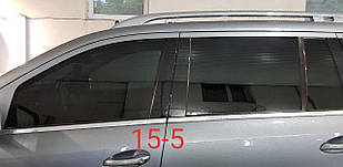 Тонувальна плівка NDFOS HD-15%BK двошарова тонування для лобового, бокового та заднього скла 1.5 м Чорна