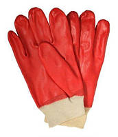 Перчатки "Маслостойкие красные" А-24