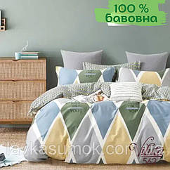 Постільна білизна полуторна Вілюта / Viluta 562 Сатин Твіл комплект полуторний