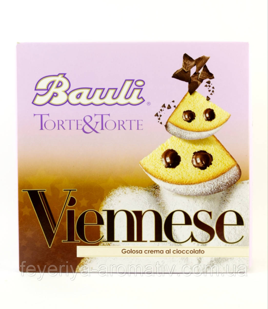 Бісквіт з шоколадним кремом Bauli Torte&Torte Viennese 375 г Італія