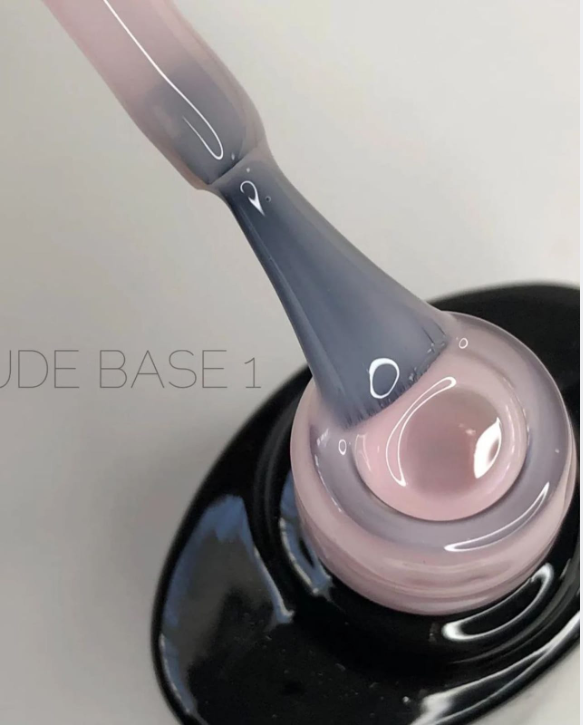 Камуфлююча каучукова база для нігтів Crooz Nude Base №1, 8мл