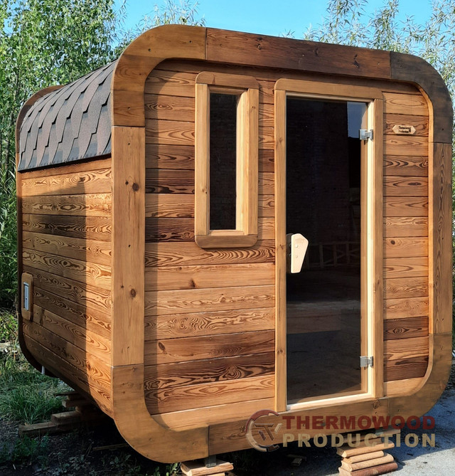 Строительство деревянных саун и бань под ключ в Украине и Европе фото