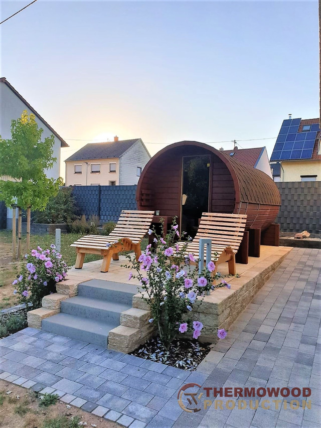 Строительство деревянных саун и бань под ключ в Украине и Европе фото