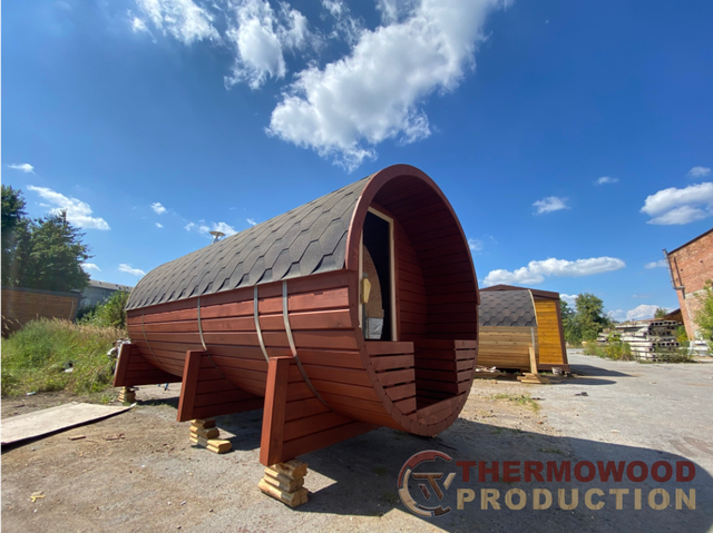 Строительство деревянных саун и бань под ключ в Украине и Европе фото