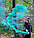 Кольоровий дим Maxsem MA0512 набір Фіолетовий Жовтий Зелений Бордовий Помаранчевий 60 сек, 5 шт/уп, фото 5