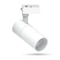 Светильник светодиодный трековый Feron AL140 20W белый под лампу 4000К IP40 LED для стен и потолков
