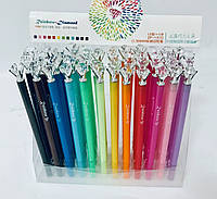 Ручка гель Хрусталь цвет ручки = цвет чернил 1370