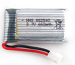 Акумулятор літій-полімерний 650mAh 3.7V 852540 високострумовий 25C для Syma X5, JJRC H9D, H5C, LiDiRC L15FW