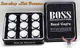 Чоловічі таблетки для тривалого сексу «Boss Roya» для збільшення потенції (27 таблеток) кількість обмежена, фото 3