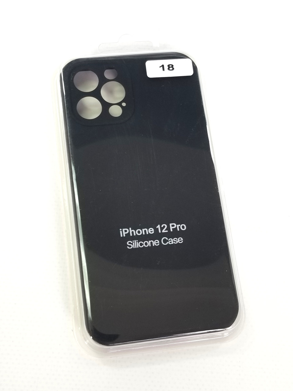 Чохол для телефону iPhone 13 Silicone Case original FULL Camera №18 black (4you) (№ LOGO)