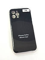 Чехол для телефона iPhone 12ProMax Silicone Case original FULL Camera №18 black (4you) (NO LOGO)