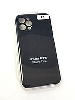 Чехол для телефона iPhone 12Pro Silicone Case original FULL Camera №18 Black (4you) (NO LOGO)