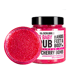 Скраб для тіла Mr Scrubber Cherry Bomb Sugar Baby Hands Feet & Body Scrub вишня 300 гр