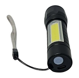 Ліхтарик Powerdex PD-5568 Plus, перезаряджуваний металевий ліхтар, світлодіодний Led ліхтар на акумуляторі, фото 6