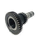 Вал вхідний зовнішній з шестернями 41 зубів 91mm і 20 зубів 60mm АКПП DQ250 02E DSG 6 (Б.У.), фото 2