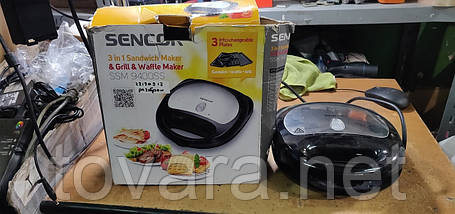 Бутербродниця / Мультимейкер Sencor SSM 9400SS No 22190912, фото 1