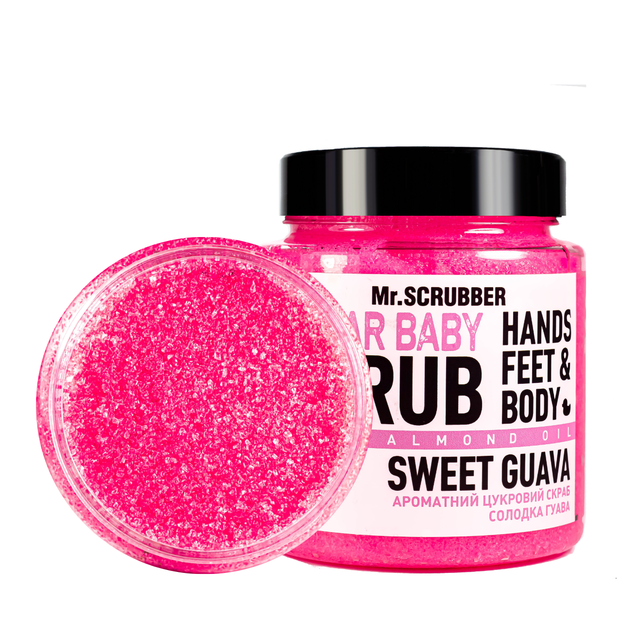 Скраб для тіла Mr Scrubber Sweet Guava Sugar Baby Hands Feet & Body Scrub гуава 300 гр